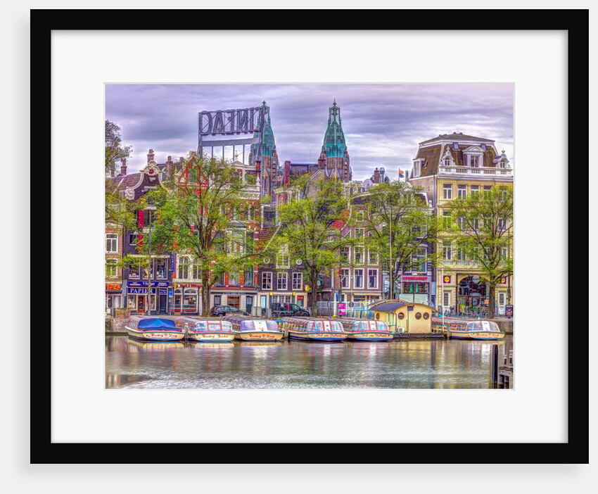 Amsterdam waterfront by Assaf Frank